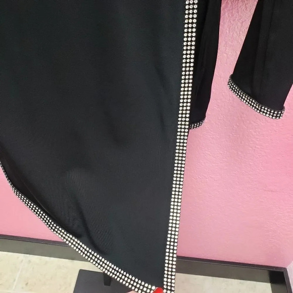 Nicole Bakti Vintage Rhinestone Wrap Tunic - Picture 4 of 9